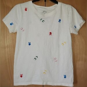 J. Crew Summer Swimsuit Graphic Tee